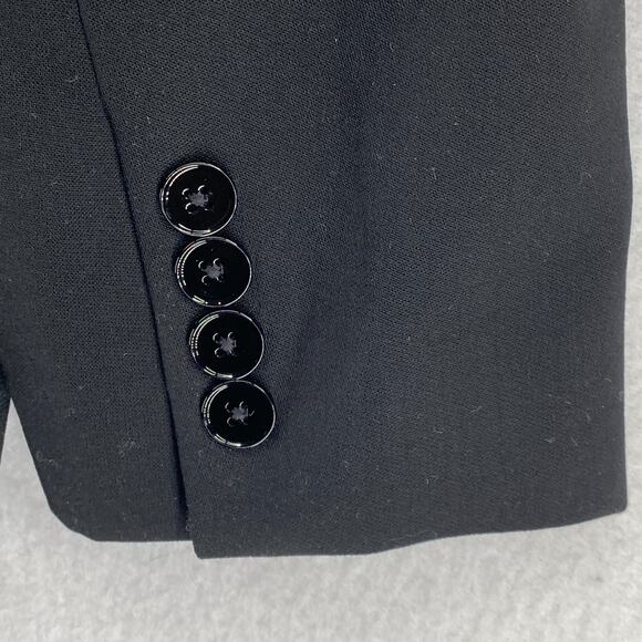 LAUREN RALPH LAUREN Blazer 18 Double Breasted Suit Coat Jacket Black - Picture 8 of 13